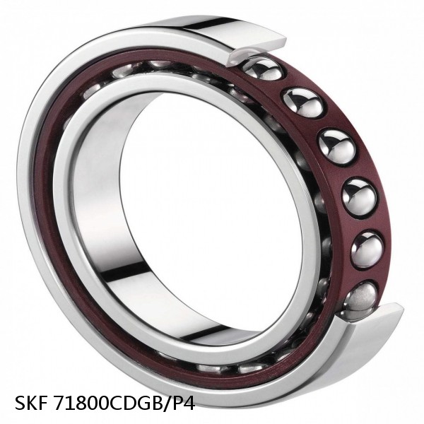 71800CDGB/P4 SKF Super Precision,Super Precision Bearings,Super Precision Angular Contact,71800 Series,15 Degree Contact Angle