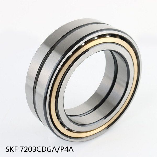 7203CDGA/P4A SKF Super Precision,Super Precision Bearings,Super Precision Angular Contact,7200 Series,15 Degree Contact Angle